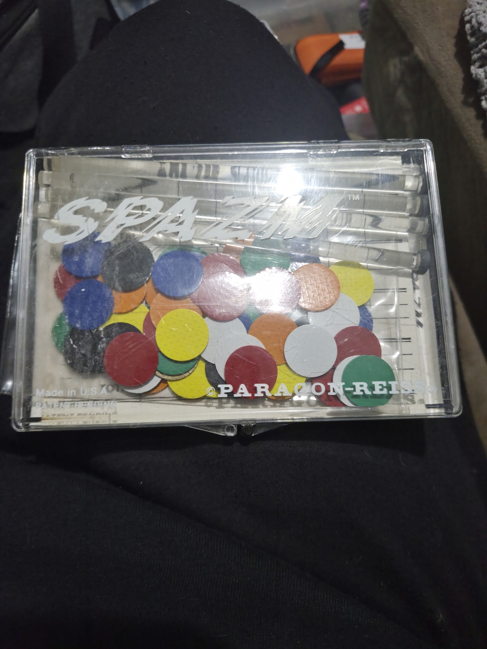 1983 Paragon-Reiss Spazm Game Set